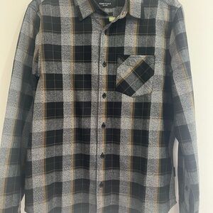 Kenneth Cole man shirt black and grey size S